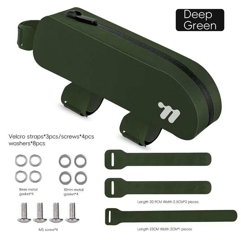 WEST BIKING – sac pour Tube supérieur de vélo, sac avant de cyclisme en TPU avec vis ou sangles, imp