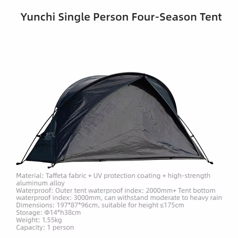 WELLHIKE extérieur SWS simple quatre saisons tente Camping randonnée tente imperméable au soleil sim