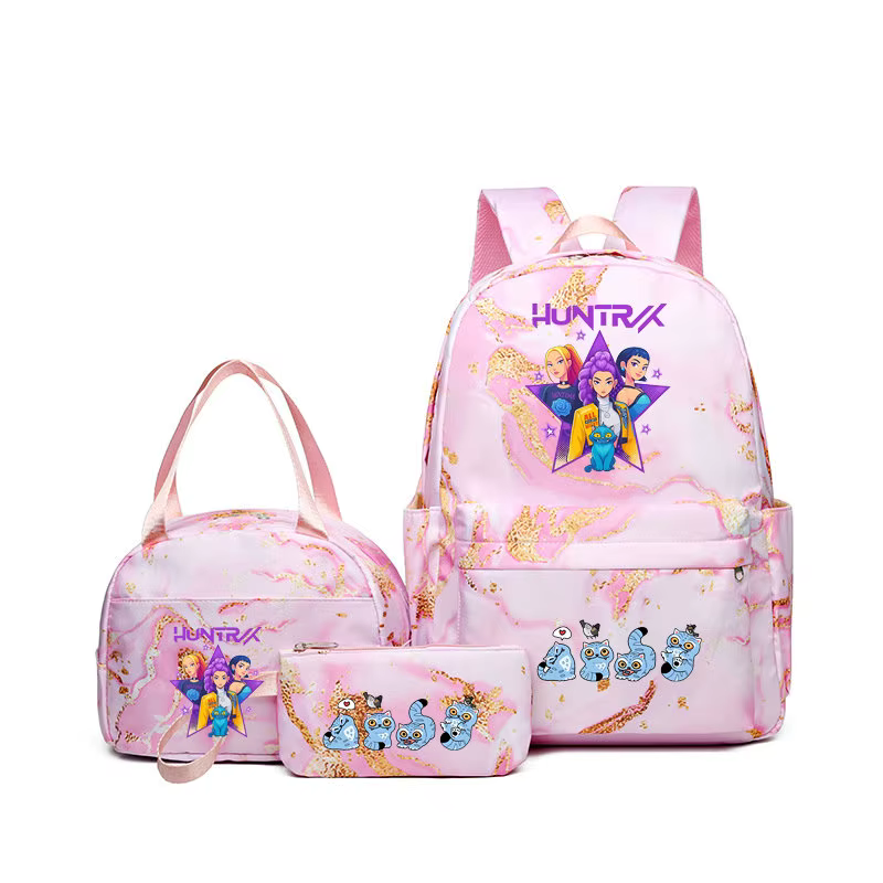 Sacs à dos KPop pour étudiants, sacs d'école pour lycéens, collégiens, sacs à dos décontractés pour
