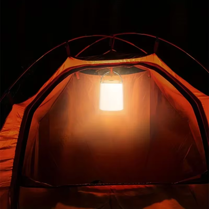 Lampe de camping aste USB portable, lumière d'urgence nocturne, lampe de tente étanche, lanterne de 