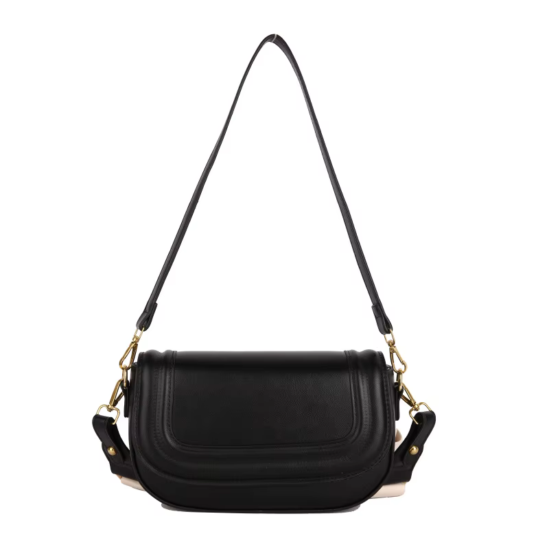 Sac bandoulière vintage en cuir vegan pour femme, convertible, grande capacité, avec poignée supérie