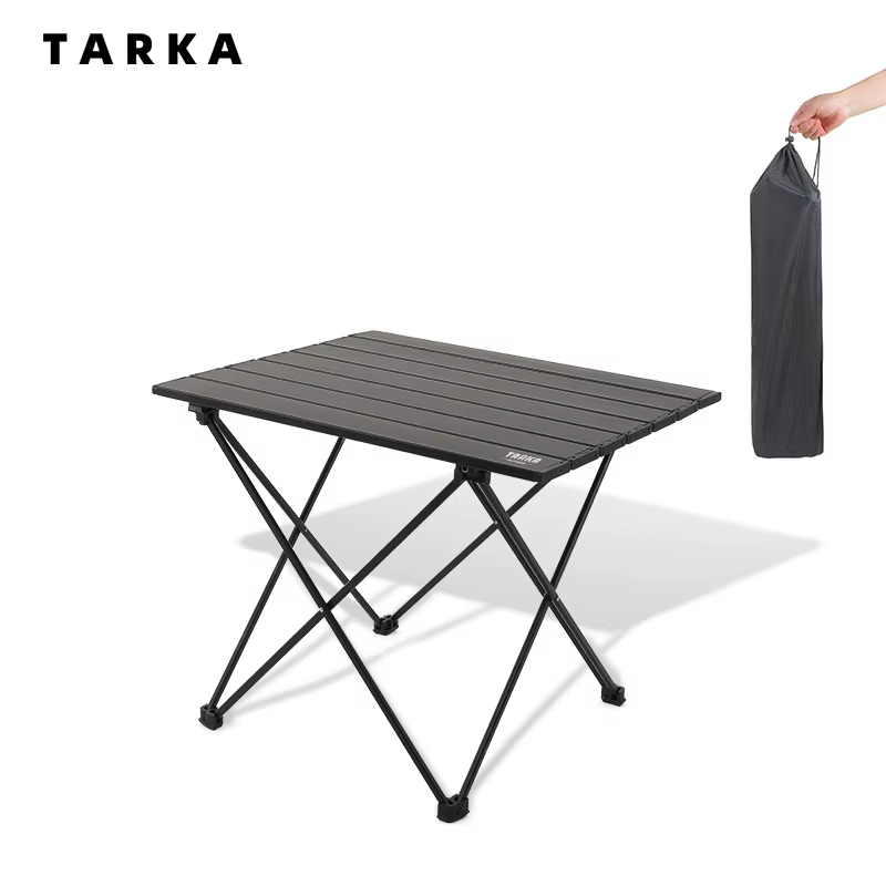 TARKA Camping en plein air Table pliante fête pique-nique barbecue Portable bureau pliable haute rés