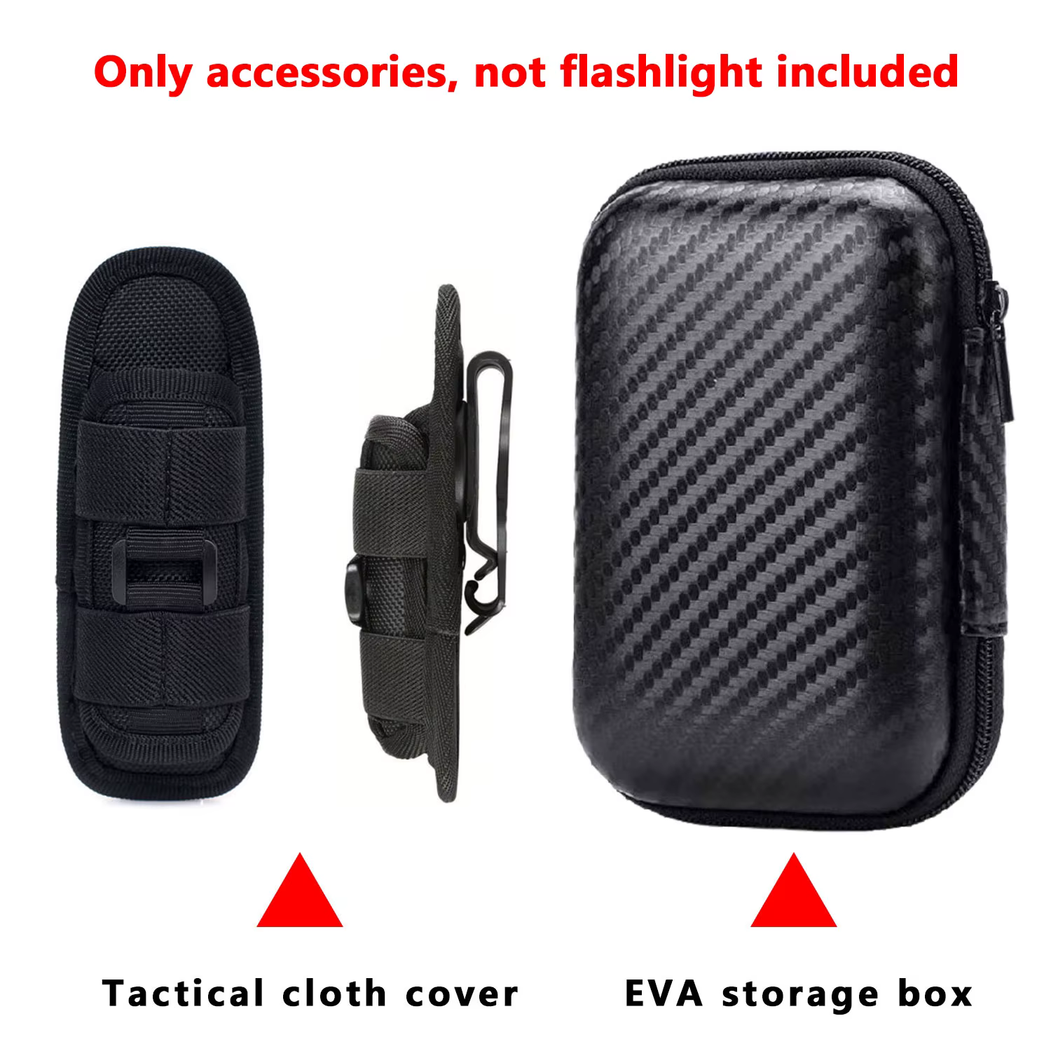 YEMAO A200 5200 lumens lampe RGB double cœur avec pince en métal lampe de poche de travail torche ED