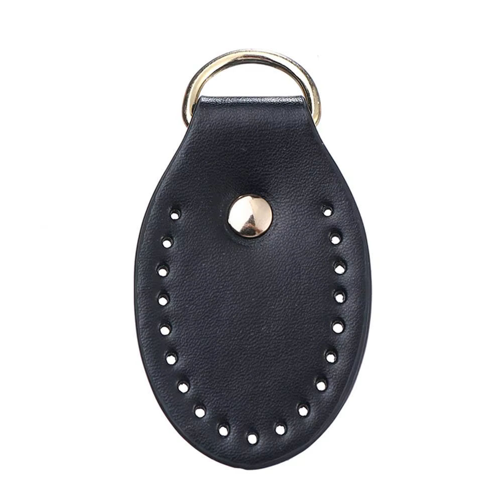 3 pièces bricolage en cuir PU Crochet sac accessoires à la main cordon pièces tissé sac ensemble cou