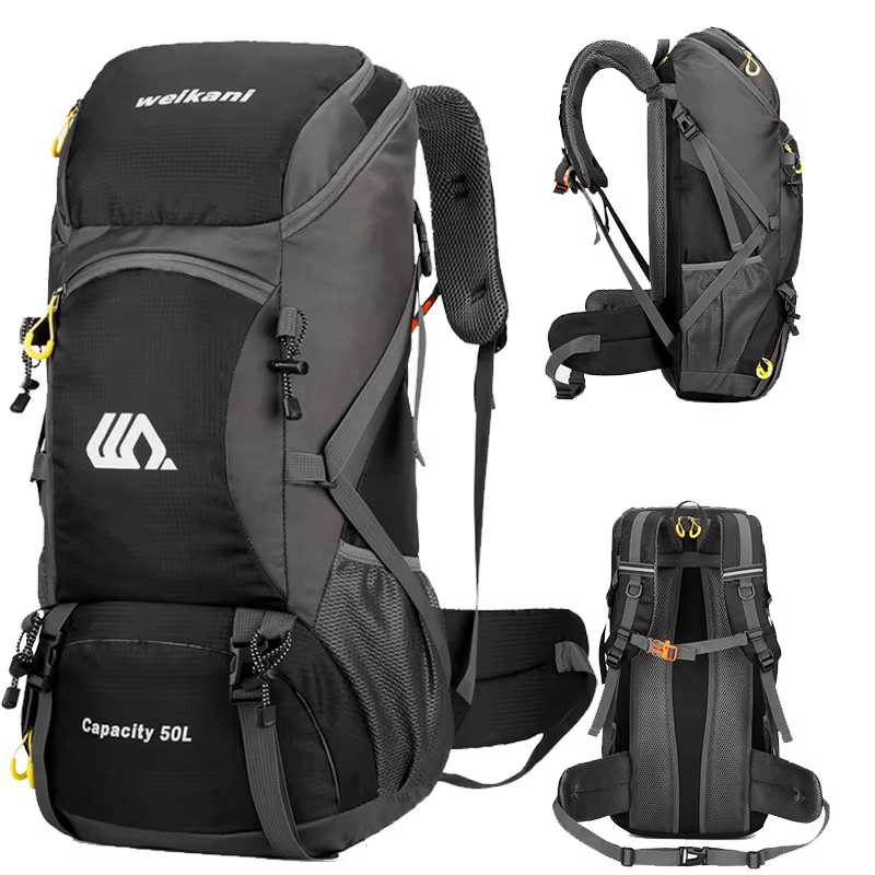 50L voyage sac à dos Camping hommes grand sac de randonnée touristique sac à dos étanche Sports de p