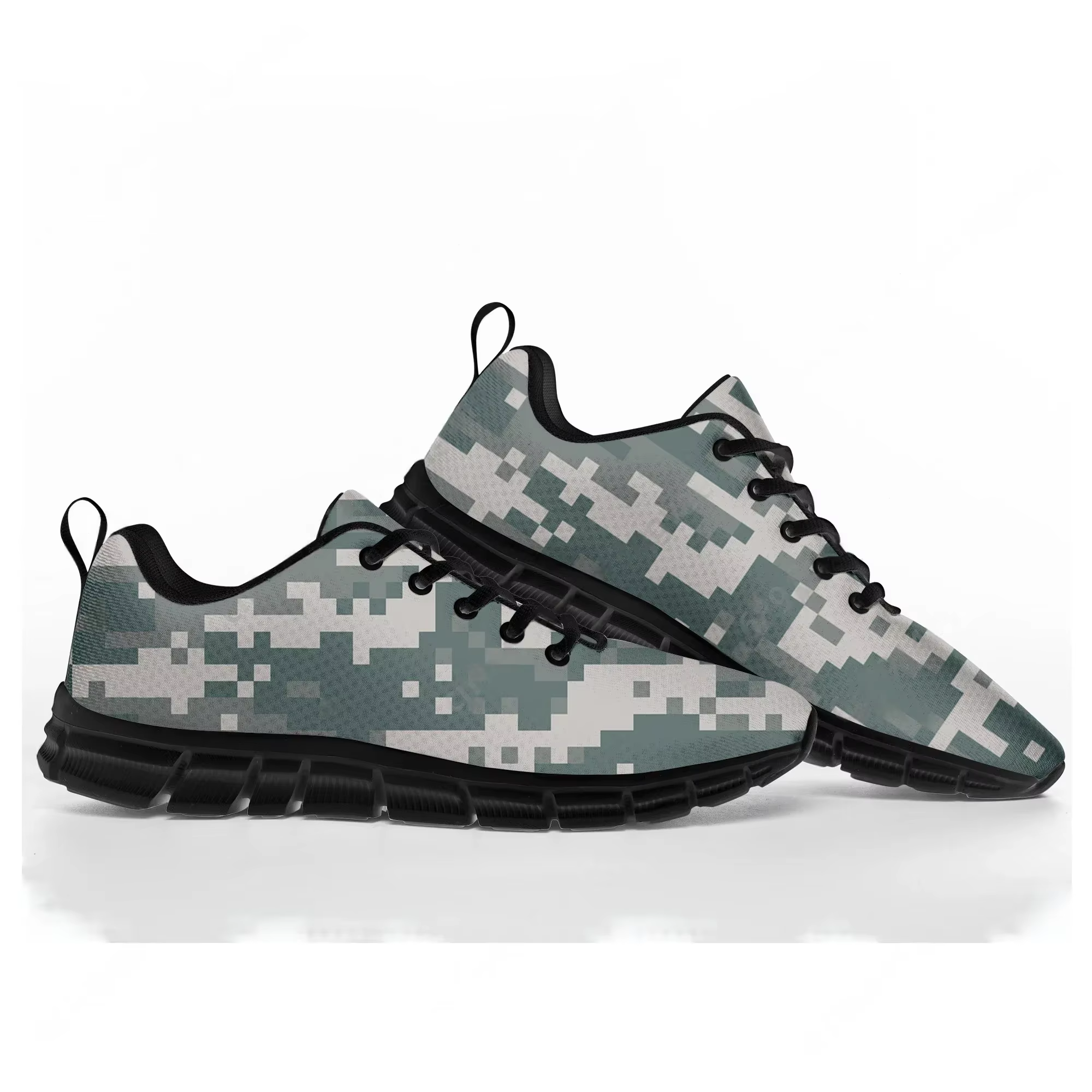 Chaussures de sport Camo Force pour hommes et femmes, baskets camouflage militaire, décontractées, p