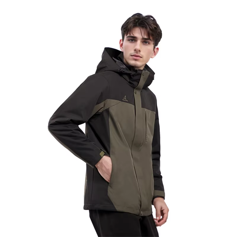HUMTTO-Veste imperméable pour homme et femme, coupe-vent d'extérieur, vestes de camping et de randon