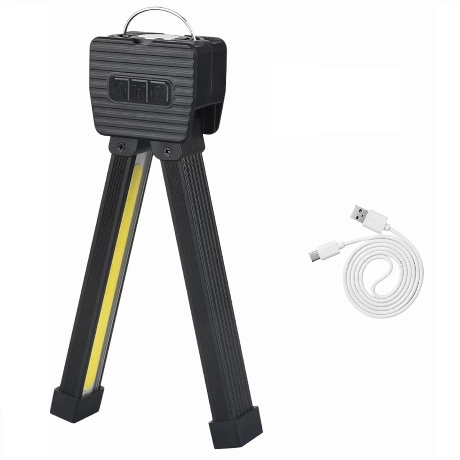 Lampe de sport pour poser lampe de poche LED magnétique avec crochet suspendu lampe de travail de ré
