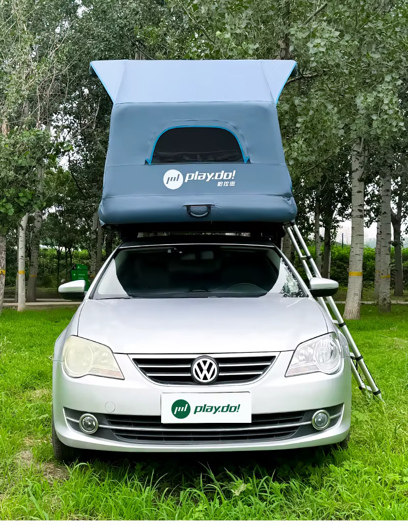 Tente de toit de voiture gonflable portable, abri de camping durable et imperméable pour SUV 4x4, te