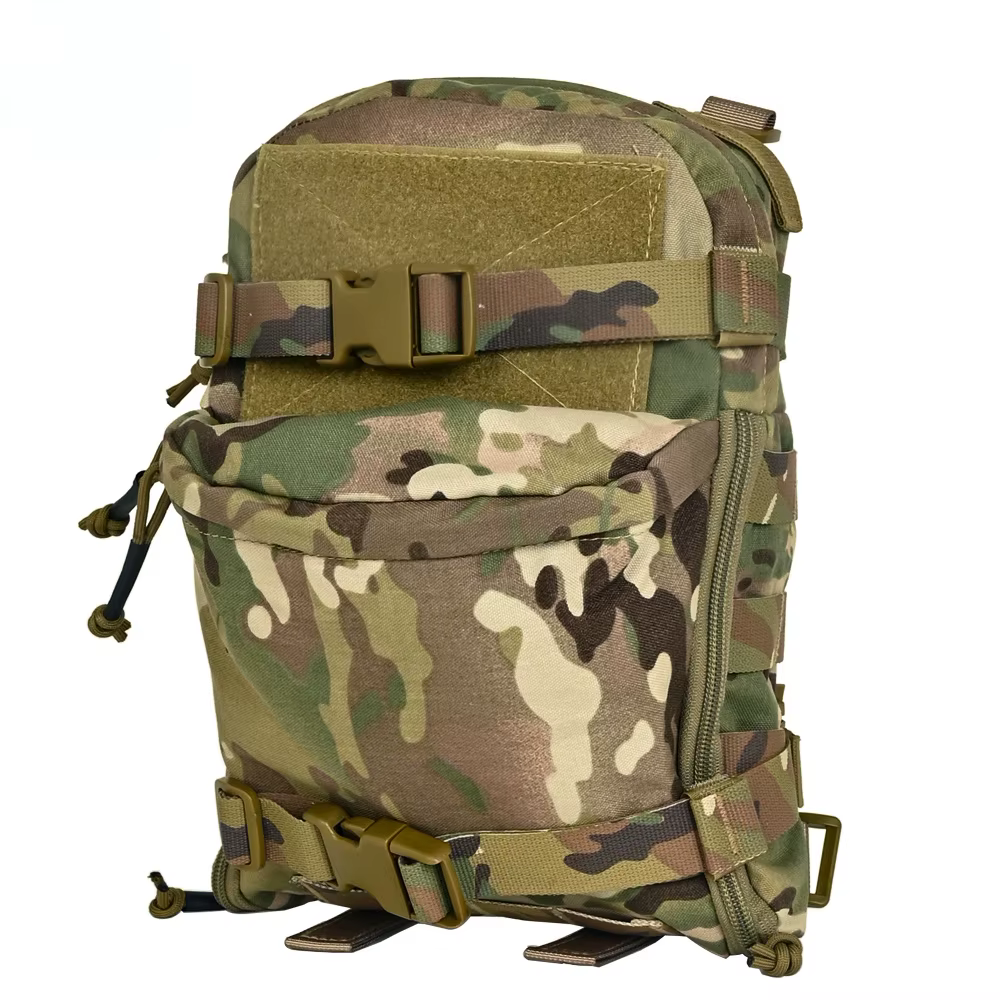 Tactifans Mini sac d'hydratation MOLLE panneau arrière d'eau poche de vessie gilet tactique Airsoft 