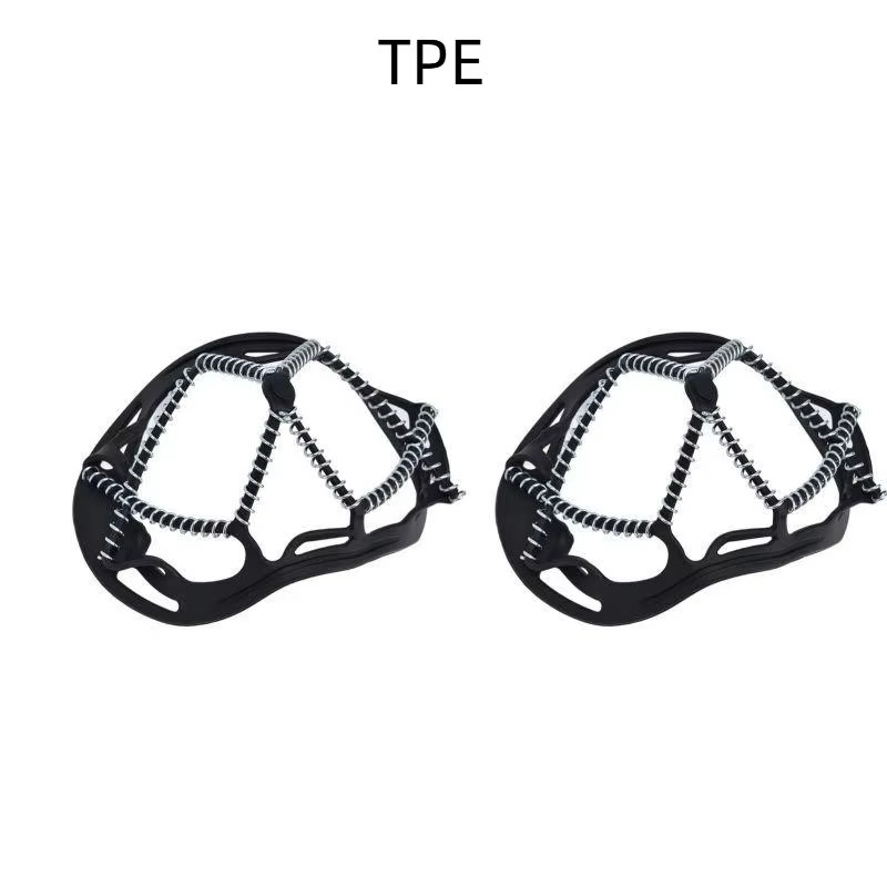 1 paire antidérapant glace neige pince couvre-chaussures Camping Sports de plein air couvre-chaussur