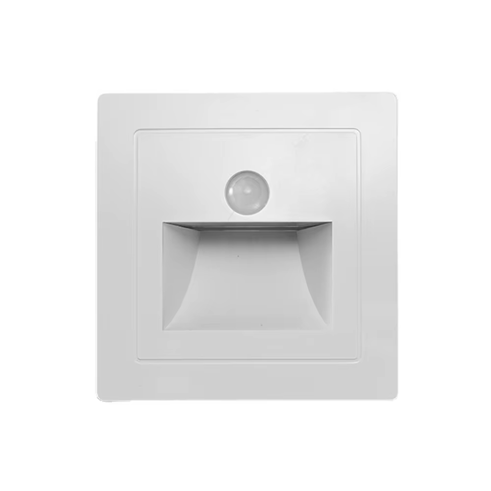 Applique murale Led encastrée avec capteur de mouvement PIR, lumière pour escalier, AC110V-240V, lam