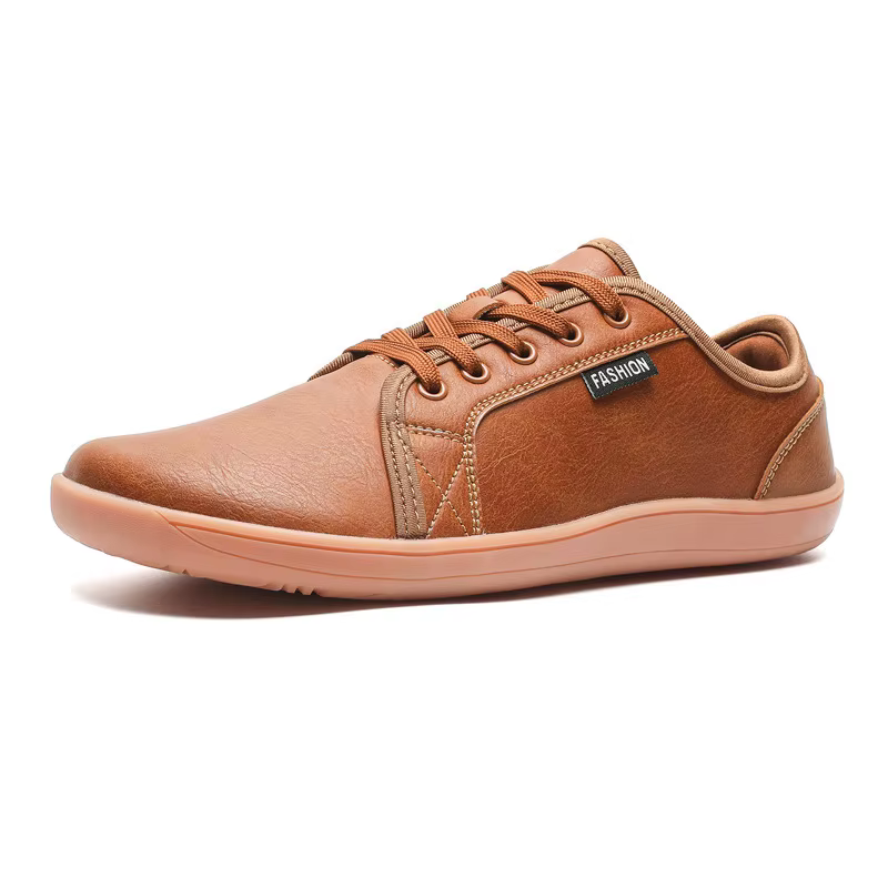 Taille 48 hommes chaussures offre spéciale hommes chaussures en cuir large pieds nus chaussure semel