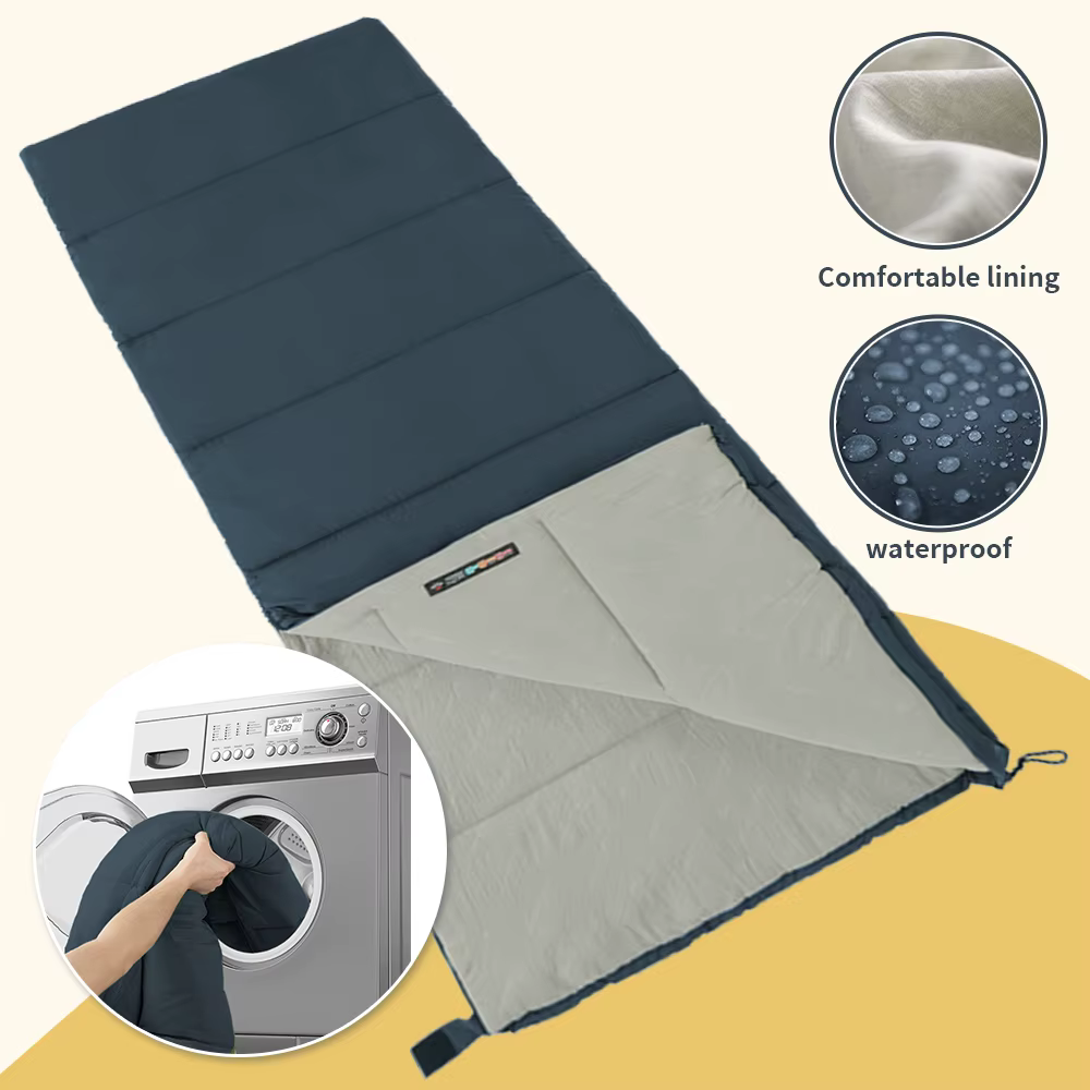 Natureifa-Sac de couchage de camping étanche pour adultes, F150, enveloppe, tente, confortable, chau