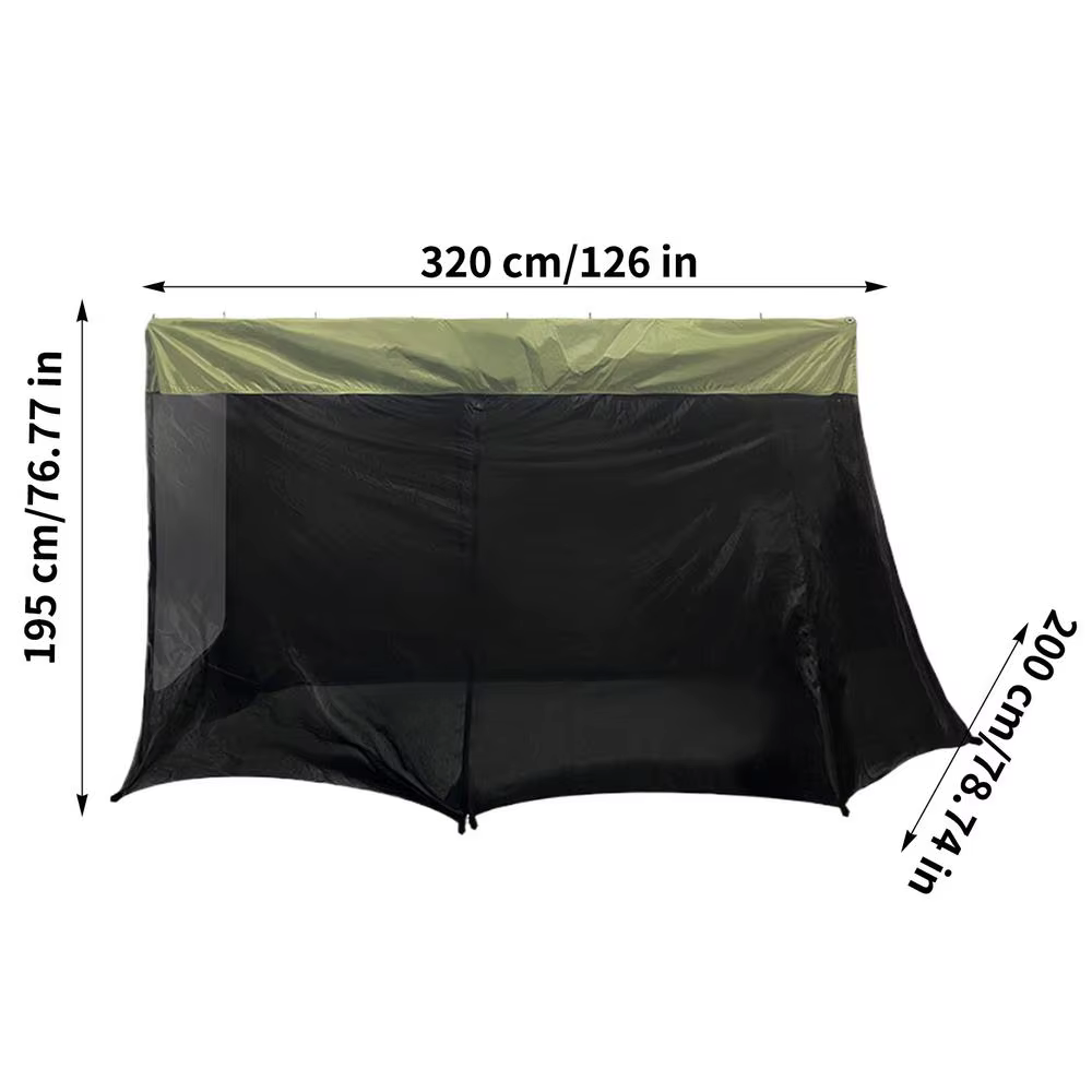 Tentes de voiture pour camping, SUV, auvent anti-UV imperméable, 126x78x76,7 pouces, tente de hayon 