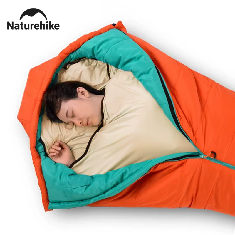 Natureifa-Sac de Couchage Ultraléger avec Doublure, Haute artificiel asticité, MUNIQuilt, Hiver, Por