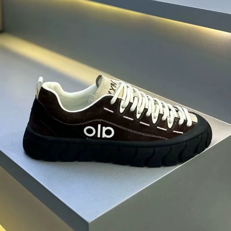 Chaussures pour hommes en daim à plateforme, baskets décontractées en cuir pour le printemps 2026, c