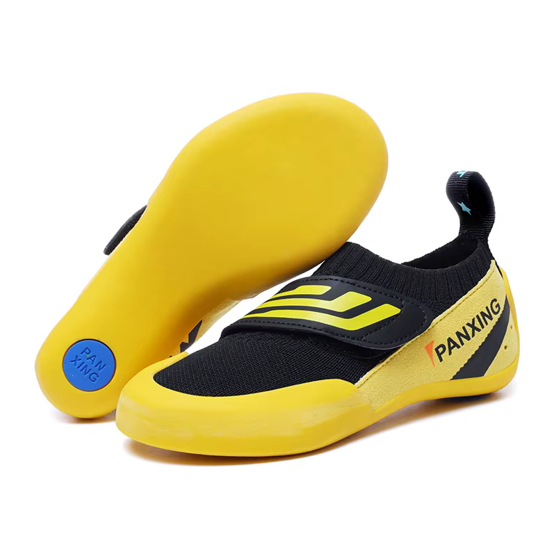 Chaussures d'escalade pour garçons et filles, chaussures de sport d'intérieur et d'extérieur en mail