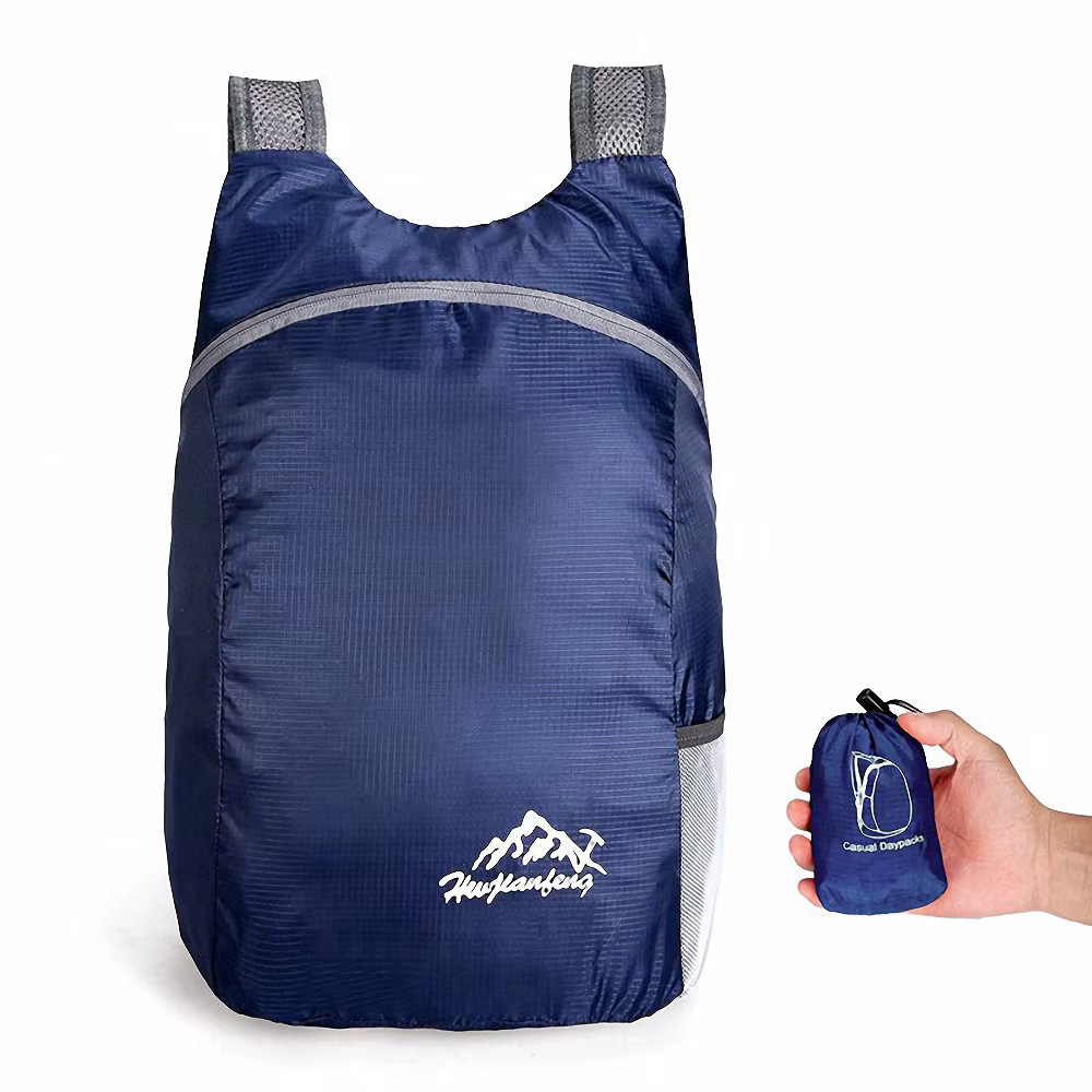 Sac pliable ultraléger d'extérieur, sacs de voyage imperméables de grande capacité, sac à dos de ran