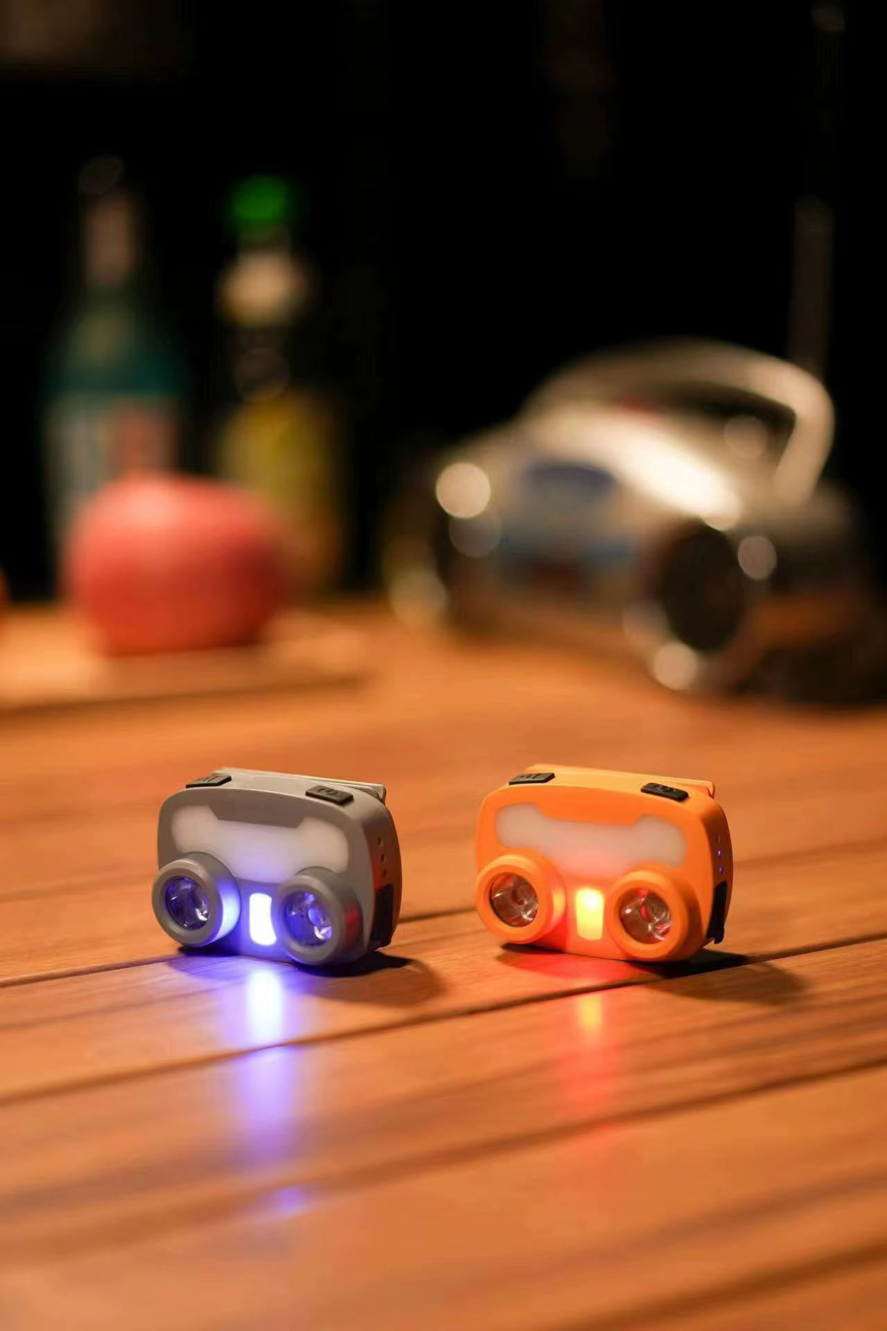 Lampe frontale LiitoKala LED Wick LH-AH10 avec batterie rechargeable 1000mAh et port de charge Type-