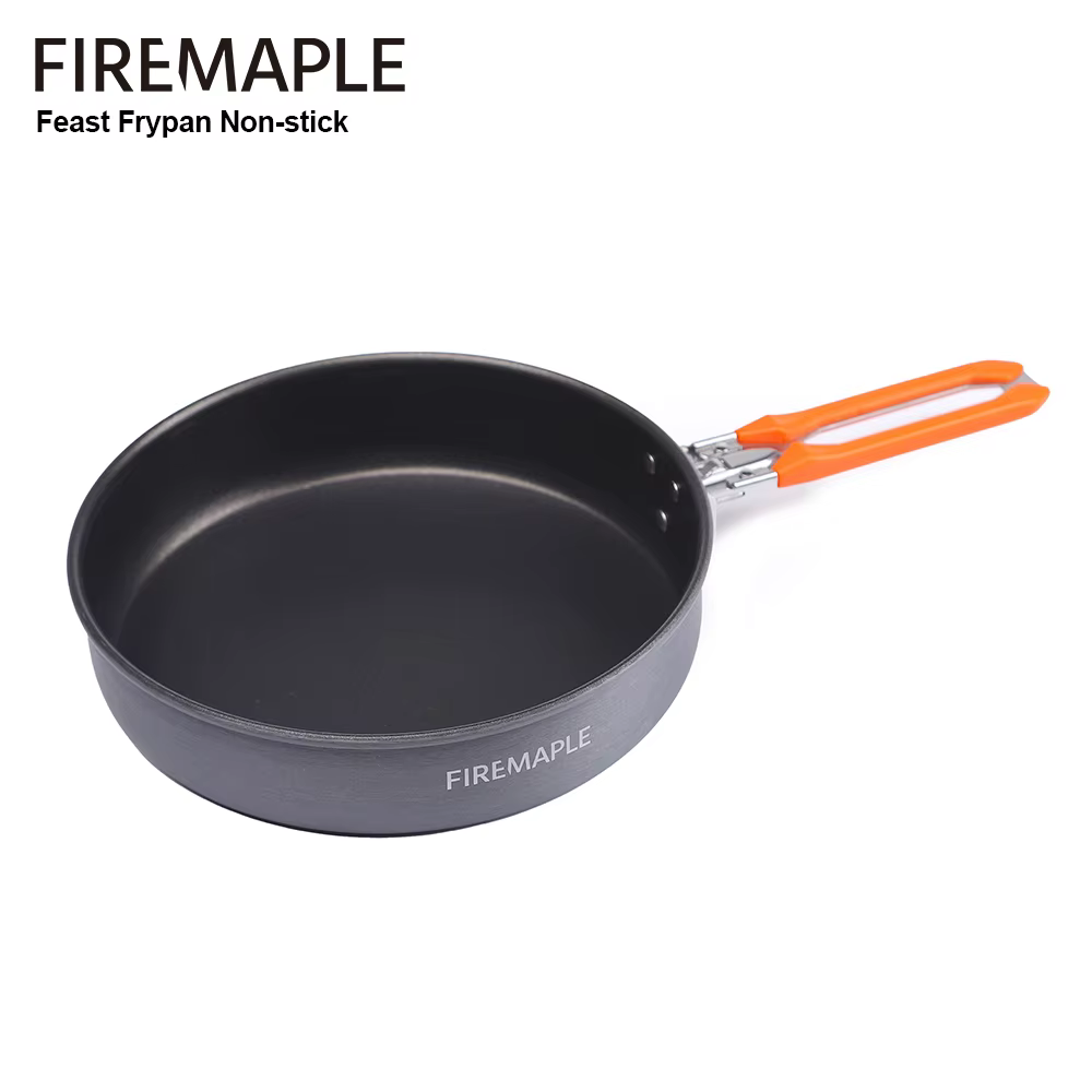 Poêle antiadhésive en érable de feu, poêle de Camping, poêle de randonnée en plein air, bâton léger,
