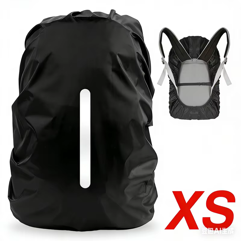 Housse de pluie pour sac à dos, imperméable, ultralégère, réfléchissante, portable, pour les voyages