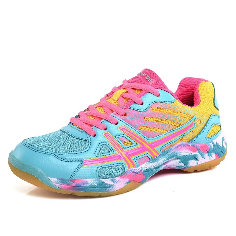 Chaussures de Badminton pour hommes et femmes, légères, respirantes, antidérapantes, résistantes à l