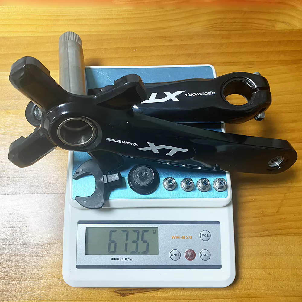 RACEWORK XT vtt pédalier de vélo 104BCD VTT manivelle 170mm 175mm Hollowtech manivelles intégrées 32