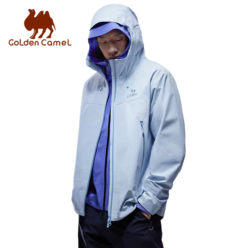 Vestes à coque rigide GOLDEN CAMEL unisexes, coupe-vent professionnels, imperméables, haute performa