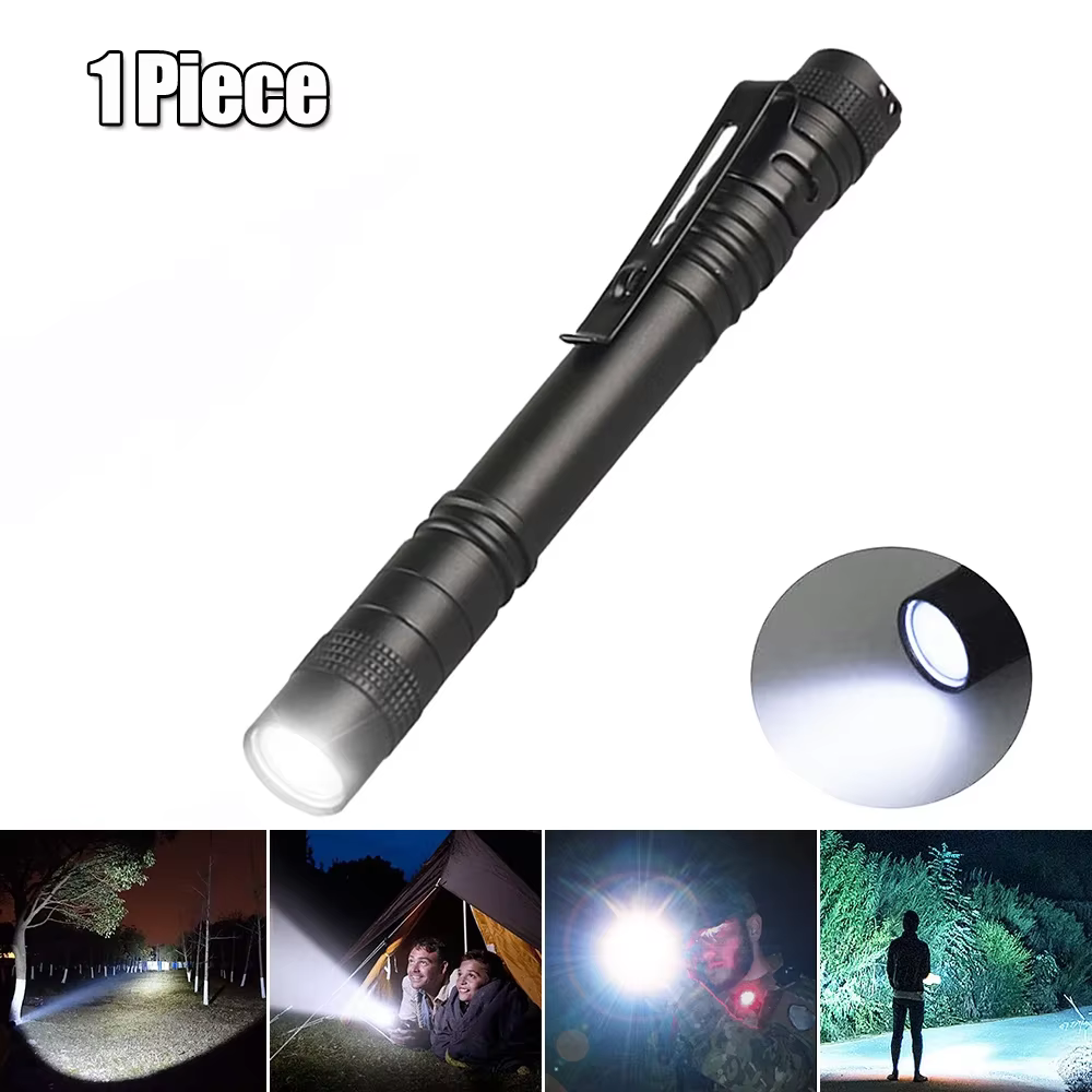Lampe de poche à lumière rouge, un Mode, pour Camping, randonnée, protection des animaux, détection 