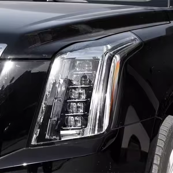Abat-jour de phare avant, coque en verre, lentille de phare pour Cadillac Escalade 2015 2016 2017 20