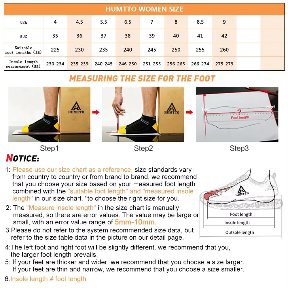 HUMTTO-Chaussures de Randonnée pour Femme, Baskets d'Eau Respirantes, de Luxe, de Styliste, Anti-ALD
