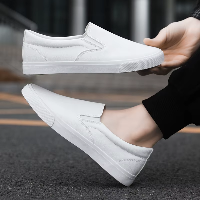 Chaussures de luxe pour hommes, nouvelles chaussures décontractées en cuir, chaussures de conduite à
