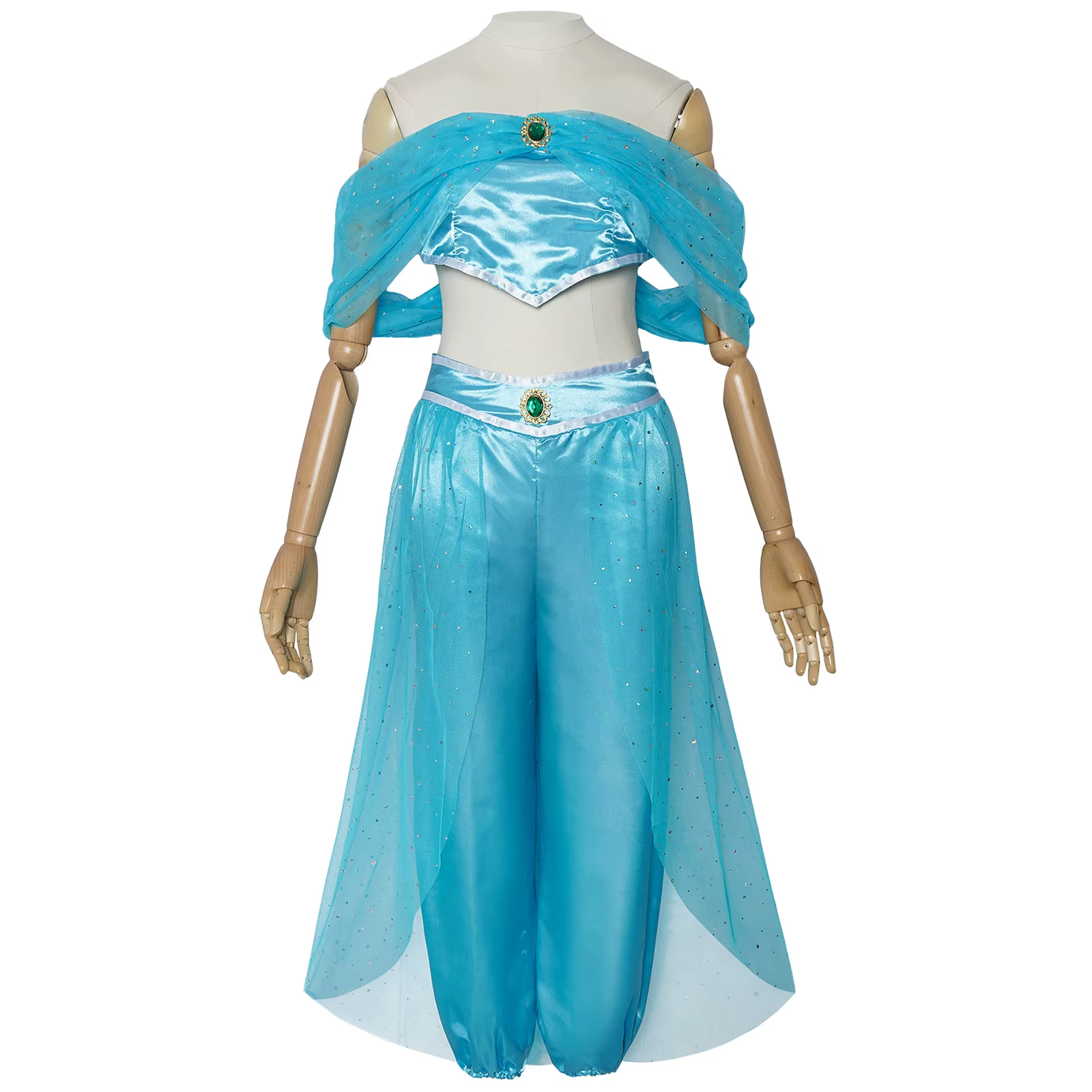 Lampe d'aladdin princesse Jasmine robe princesse Jasmine cosplay costume lampe d'aladdin cosplay cos