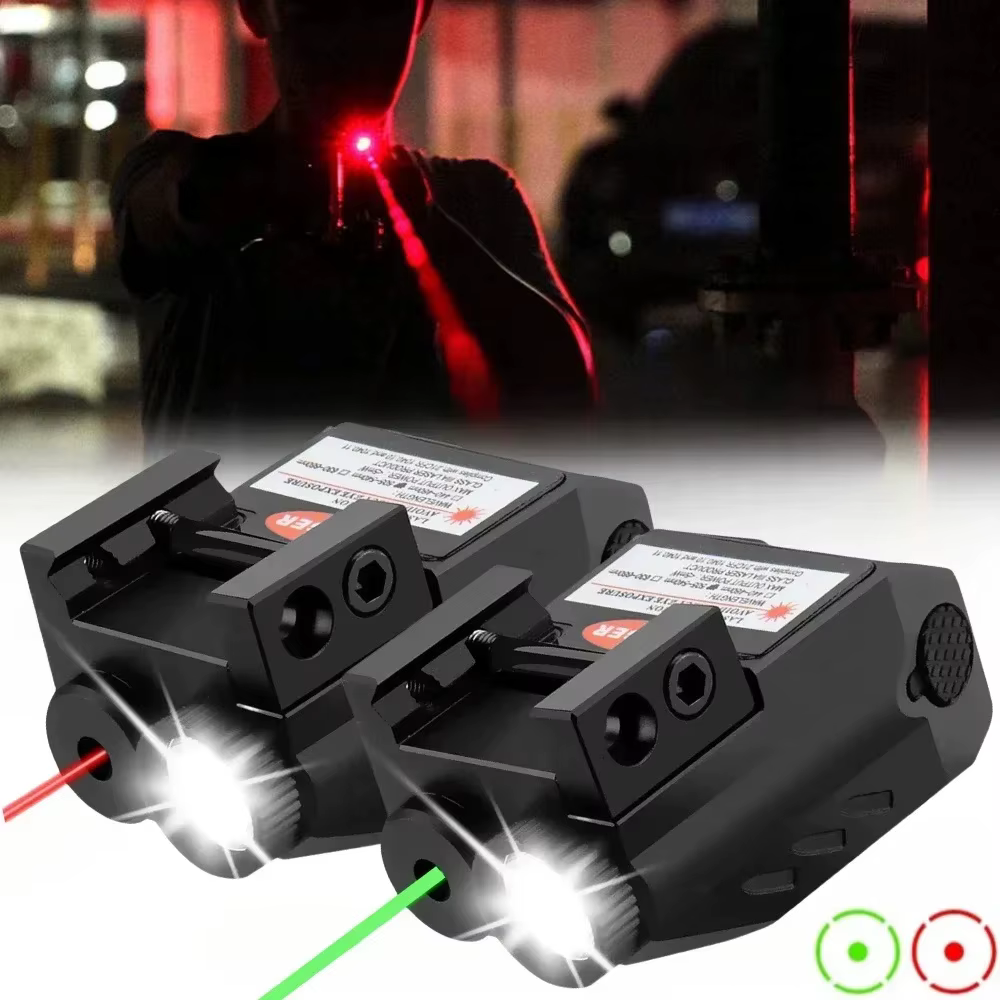 Lampe de poche tactique Richfire 2 en 1, 500 Lumens, torche LED rechargeable pour rail Glock 17 19 2