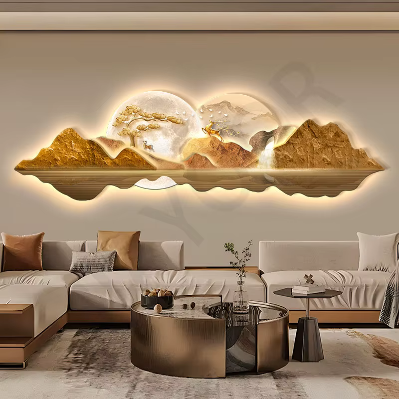 Applique Murale Moderne Nordique pour Entrée, Couloir, Hall, Décoration Murale, Luminaire Paysager, 