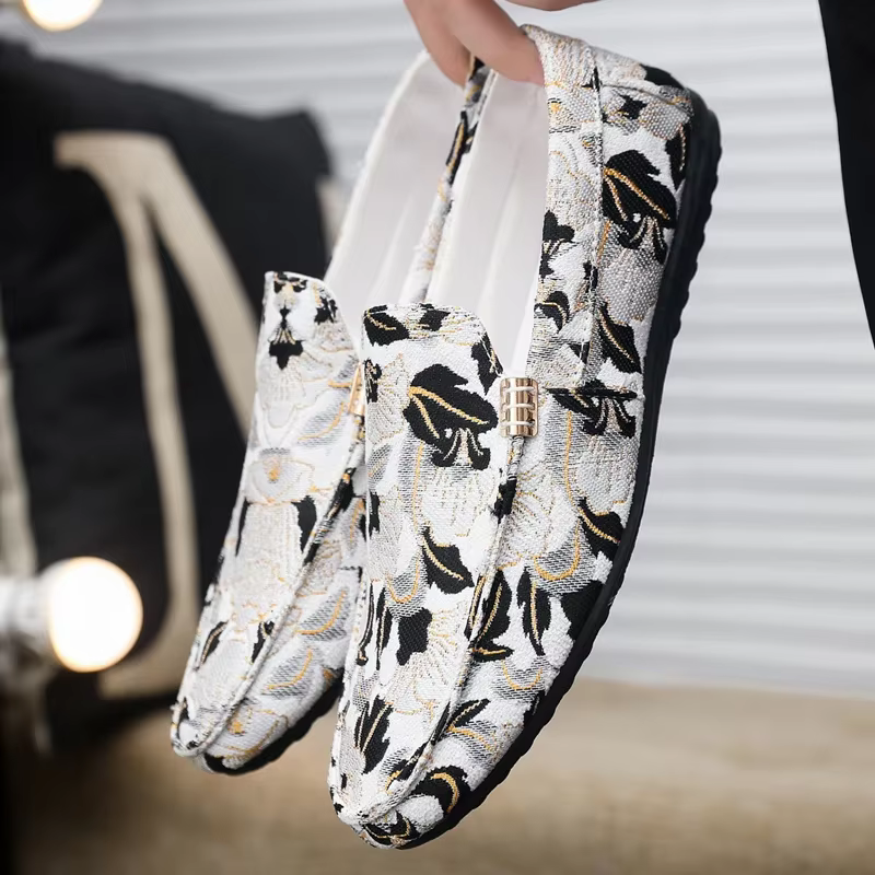 ELUVA mocassins hommes chaussures confortables été respirant antidérapant léger chaussures de marche