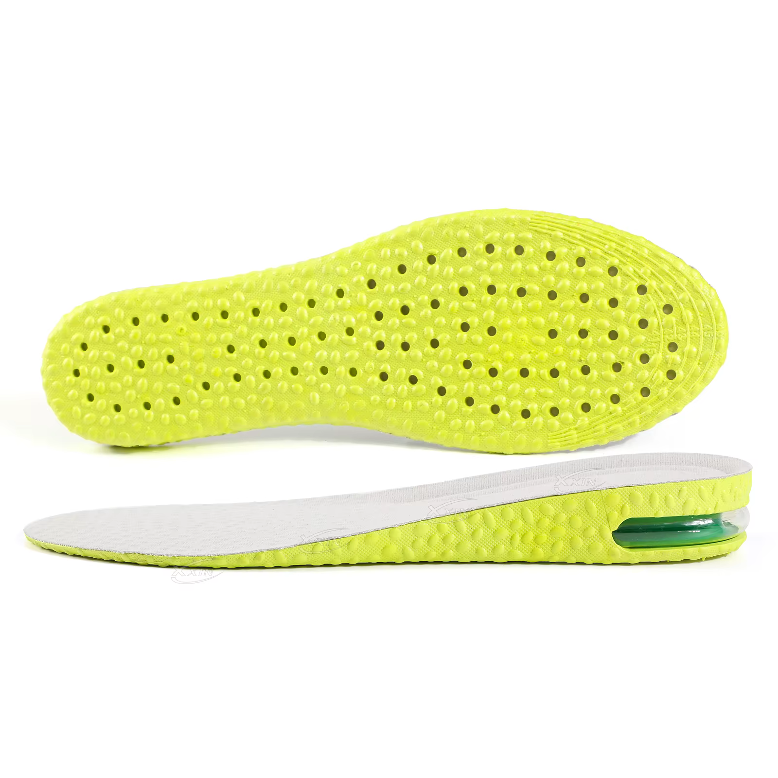 【Xxin】 semelles intérieures pour augmenter la hauteur 1.5/2.5/3cm, coussin d'air, Absorption des cho
