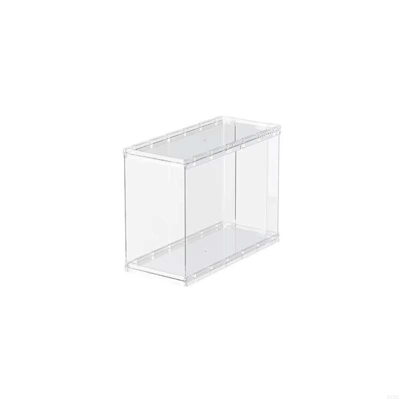 Conteneur rangement sacs modulaires, à main Transparent empilable, organisateur, vitrine parfaite po