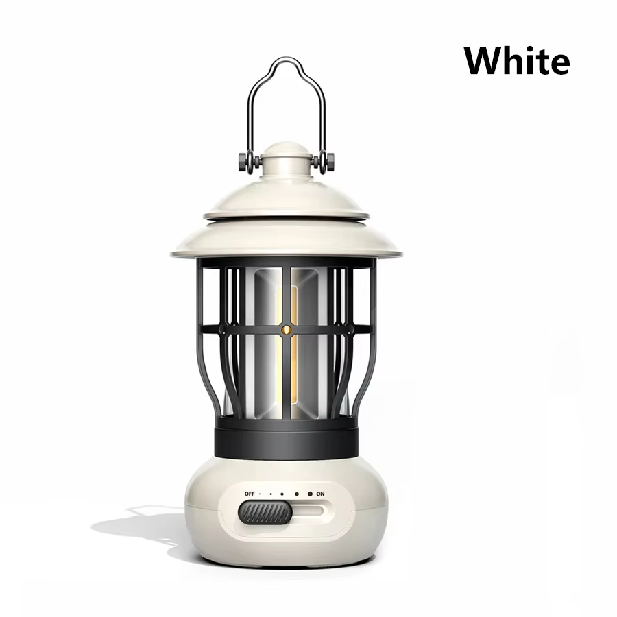 Lanterne de Camping LED lampe de tente Portable lampe de Camp Rechargeable USB 3 Modes d'éclairage l