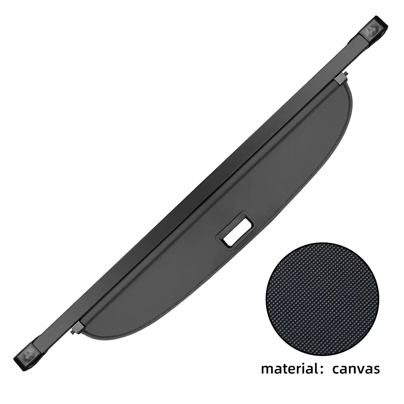 Couverture de coffre rétractable pour porte-paquets, bouclier étanche, couverture de chargement de c