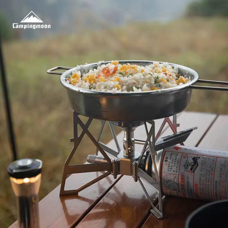 CAMPINGMOON XD-3-NE poêle papillon Camping en plein air randonnée coupe-vent cuisinière à gaz Portab