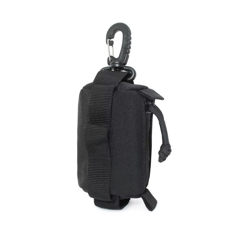 Sac à boucle d'extérieur, pochette EDC, porte-clés à fermeture éclair, organisateur d'outils multipl