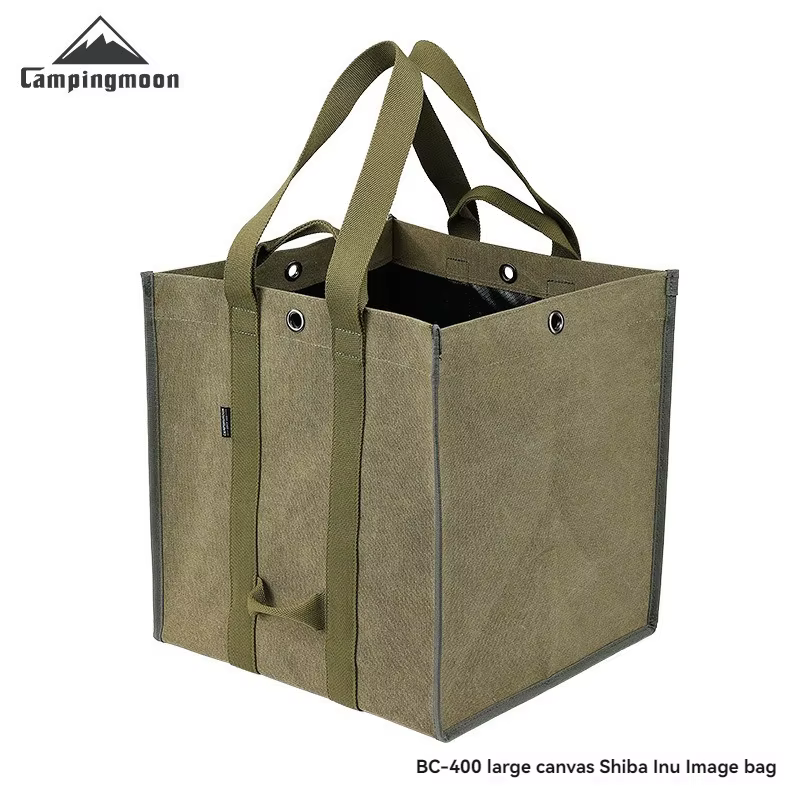 CAMPINGMOON Sac de rangement pour bois de chauffage, sac de rangement pour équipement de camping ave