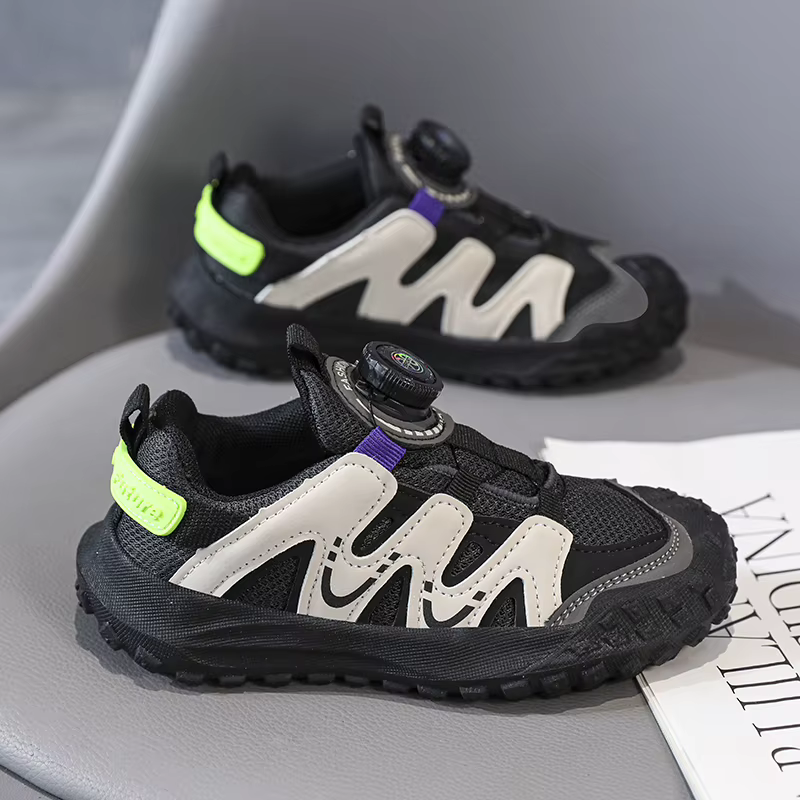 Chaussures de sport pour enfants, baskets légères et respirantes, antidérapantes, résistantes à l'us