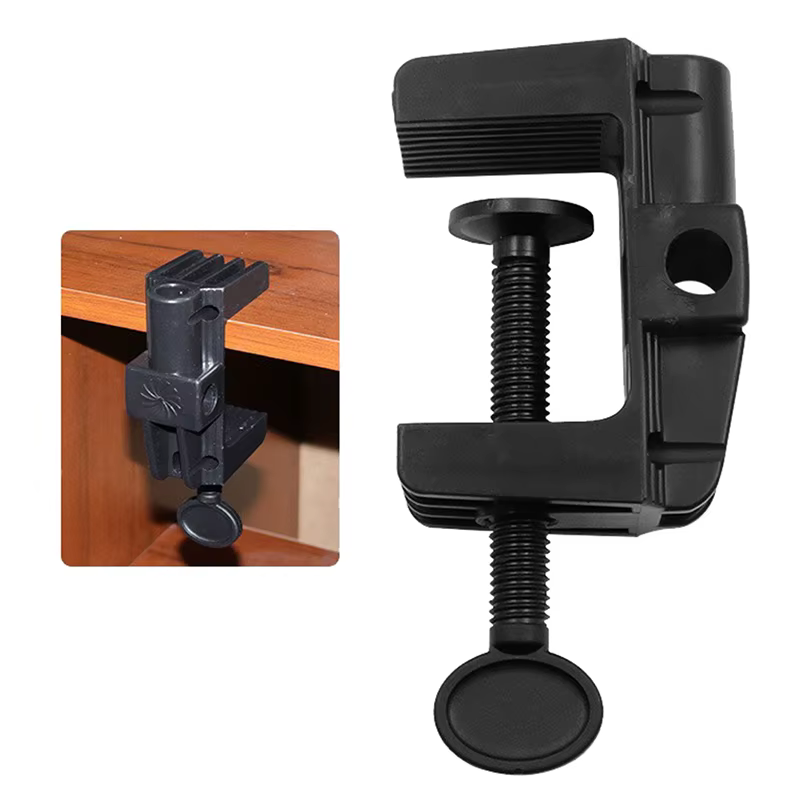 Lampe de table universelle en porte-à-faux avec pince, support de lampe à LED, vis partenaires brico