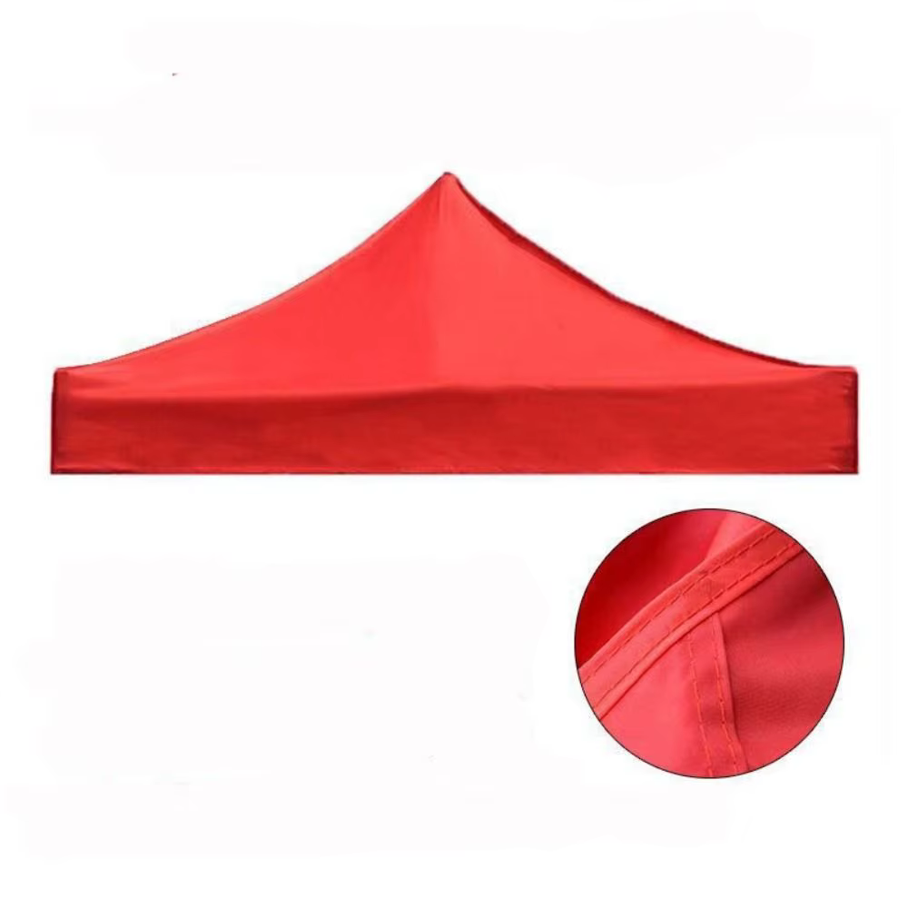 Tente de protection UV à quatre coins, pare-soleil de remplacement supérieur pour parasol de jardin,