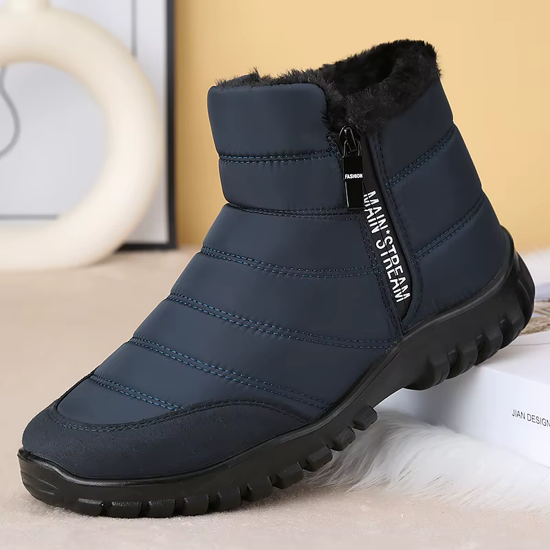 Hiver hommes cheville bottes de neige imperméable chaussures antidérapantes pour hommes décontracté 