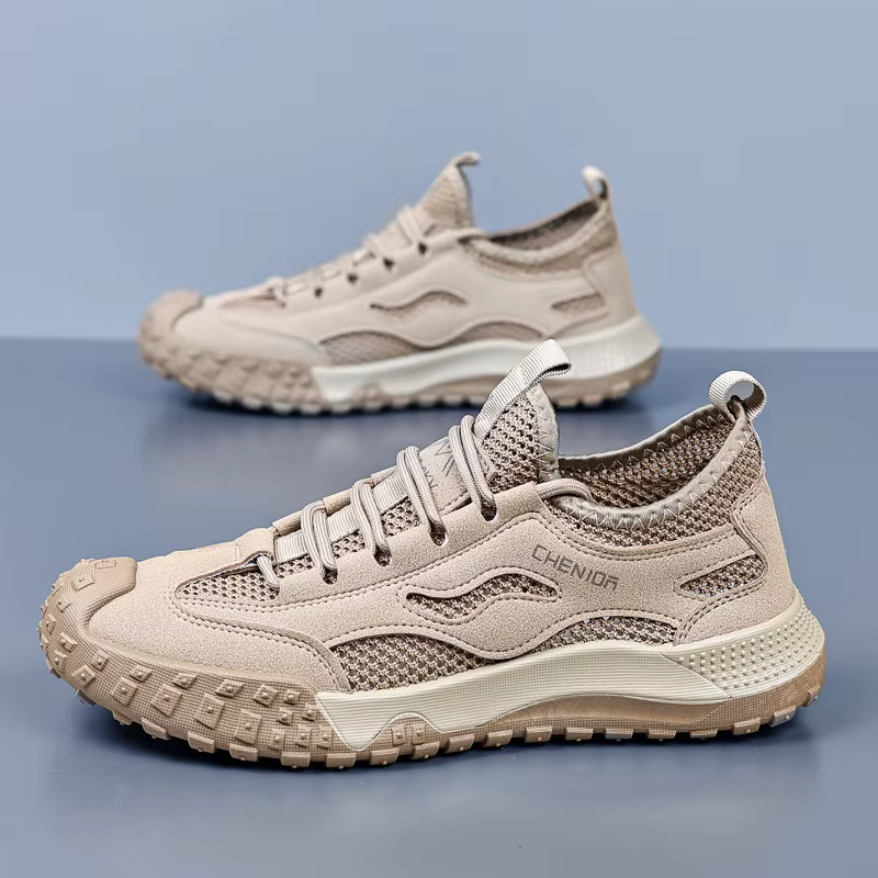 Oulylan Chaussures de randonnée et d'escalade respirantes en maille ajourée pour hommes, collection 