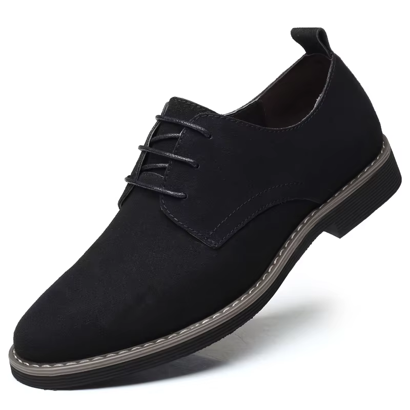 Chaussures habillées pour hommes chaussures en cuir légitime PU daim décontracté hommes concepteur S
